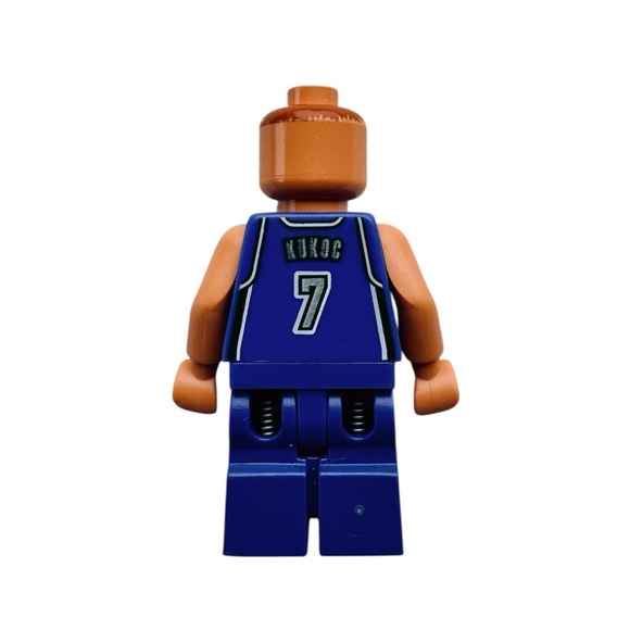 LEGO Sports Minifigure NBA Toni Kukoč #7 Milwaukee Bucks - Picture 2 of 4